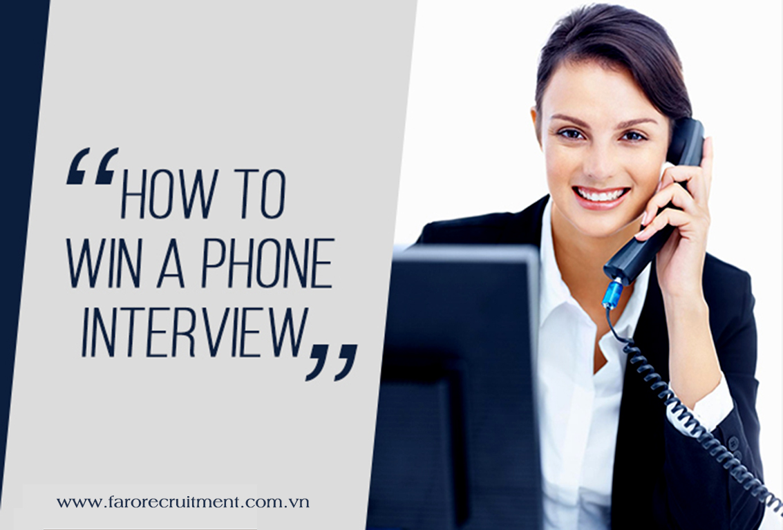 How to win a phone job interview?
