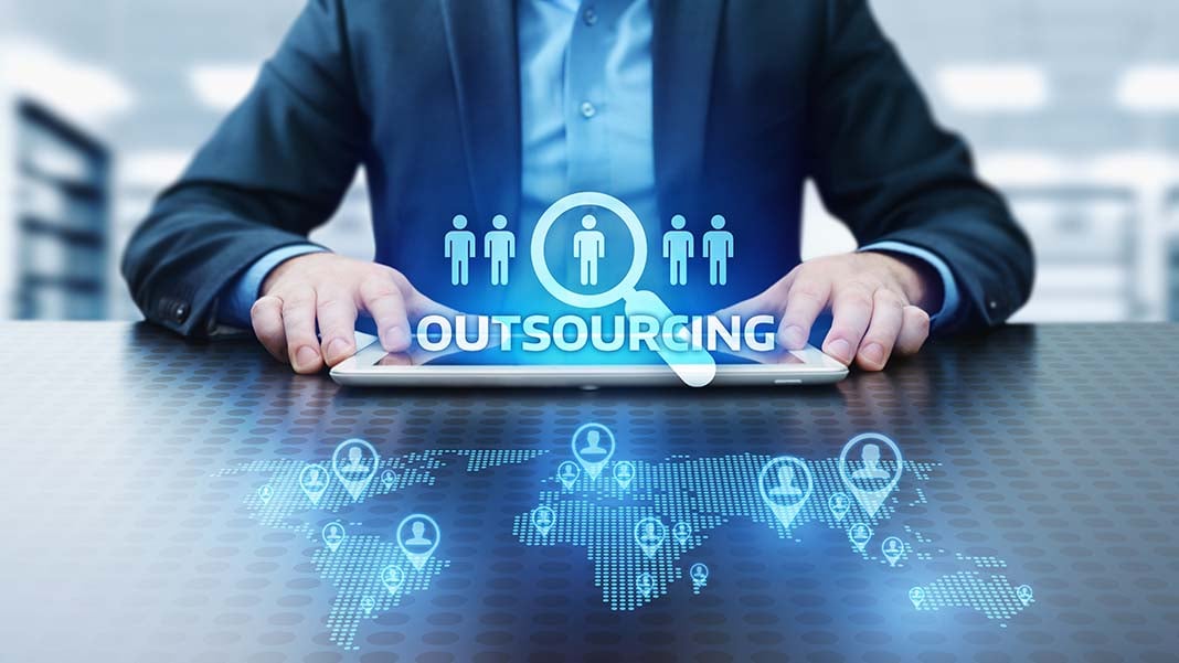 When should businesses outsource human resources?