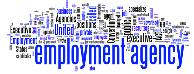 Agency employment basically does not have request for any specific vacant application, rather, it offers the candidates free choice of fields to enter into