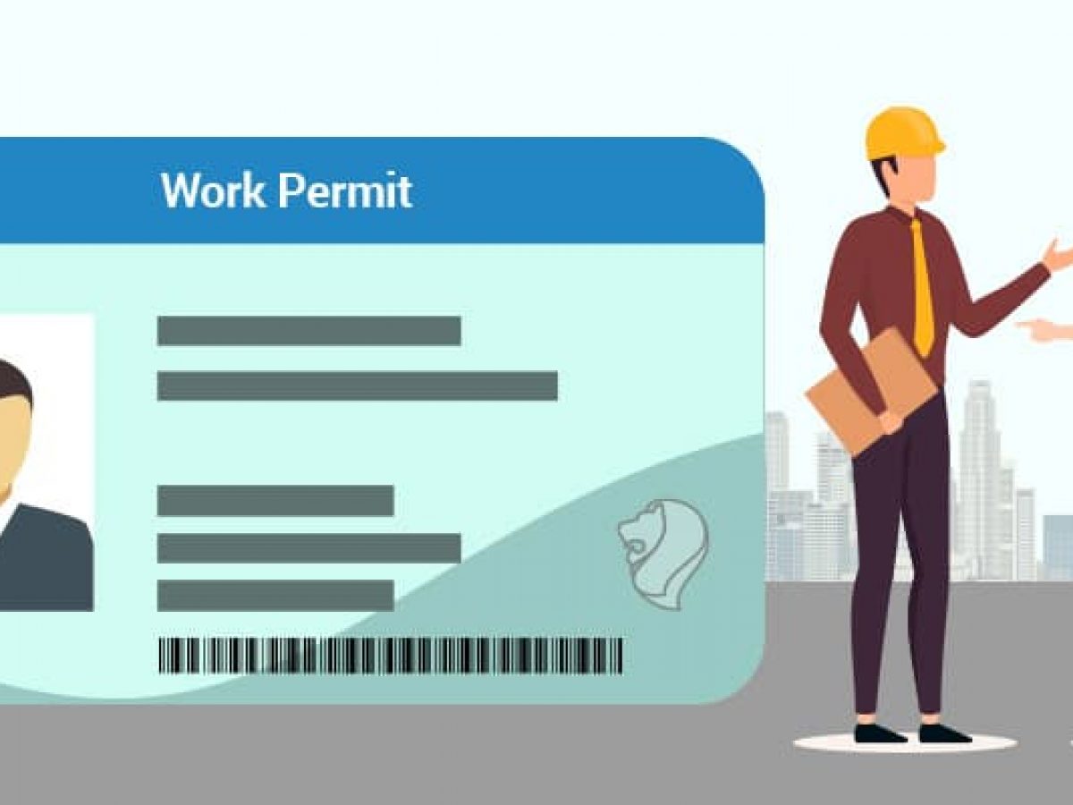The process of applying for a work permit for foreigners