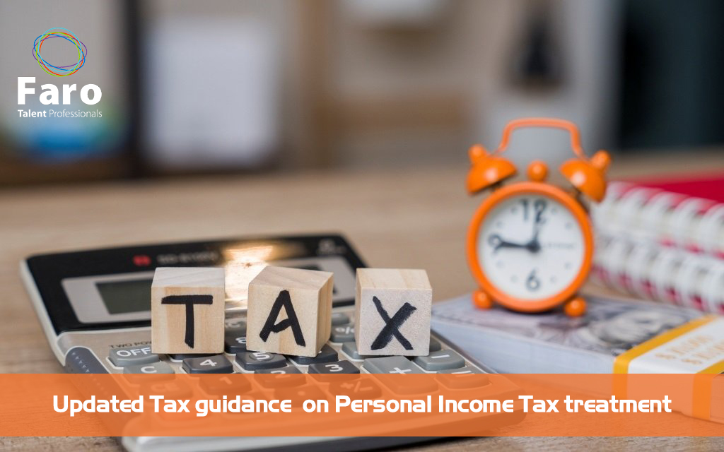 Updated Tax guidance on Personal Income Tax treatment